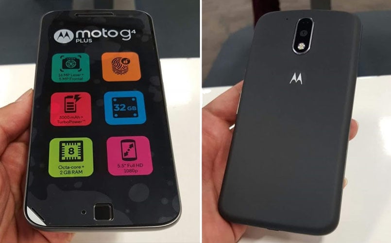 Motorola Moto G4 Plus pictures, official photos