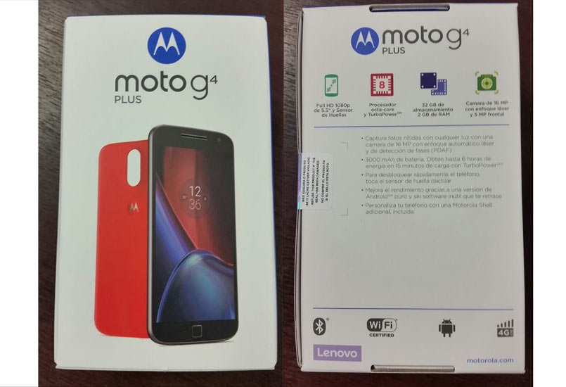 Motorola Moto G4 Plus Unboxing