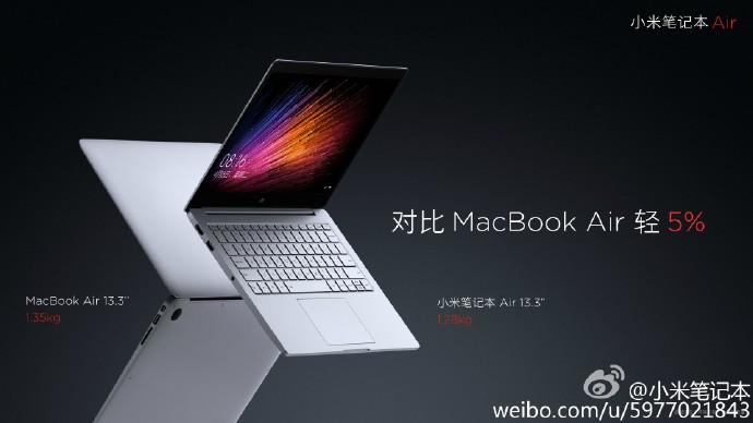 mibook air 13.3 vs macbook air 13.3