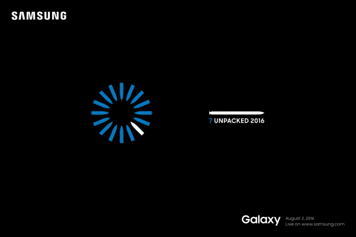 Samsung Galaxy Note 7 launching on 2nd August Galaxy Note7 Invitation