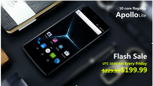 vernee apollo lite flash sale