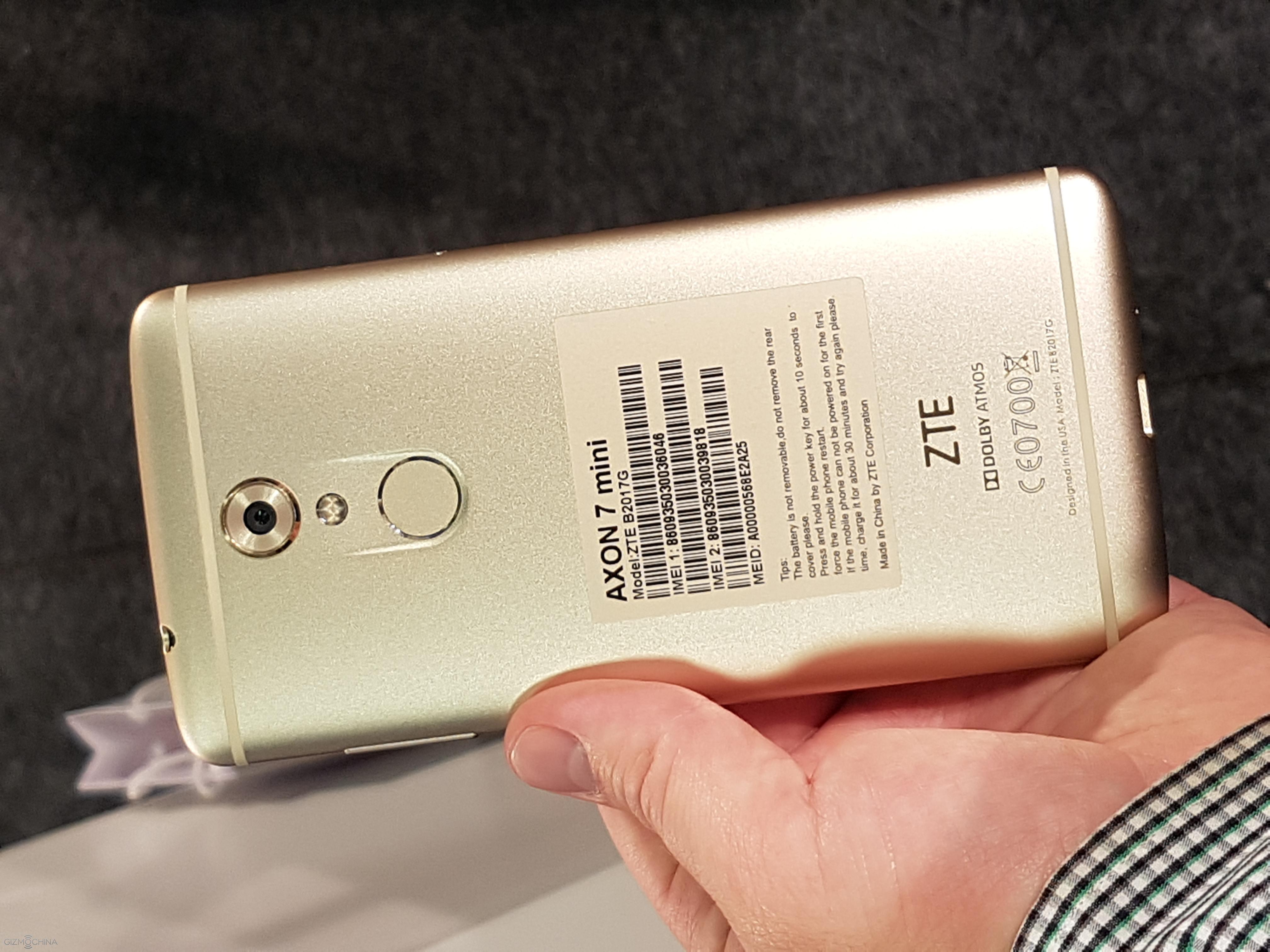 ZTE Axon 7 Mini Hands On At IFA Berlin 2016 (Video) axon 7 mini hands on 05