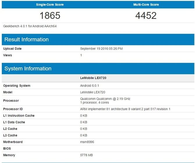 le-pro-3-geekbench