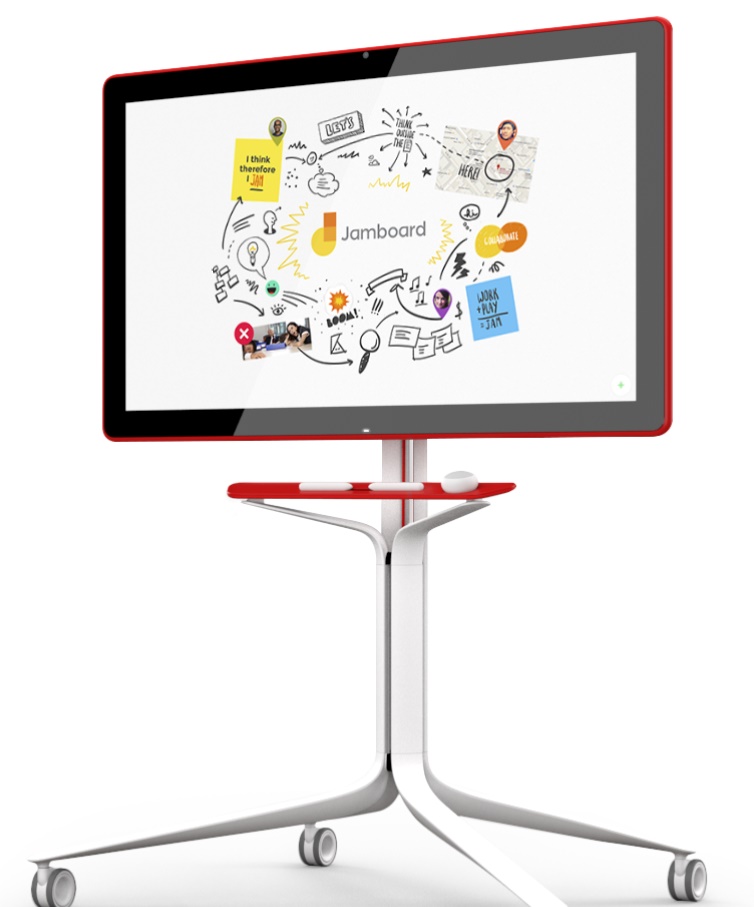 Google Launches Jamboard to Take on Microsoft's Surface Hub Gizmochina