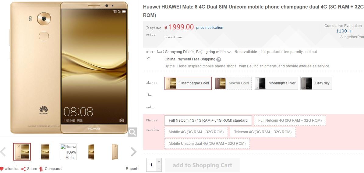 huawei mate 8