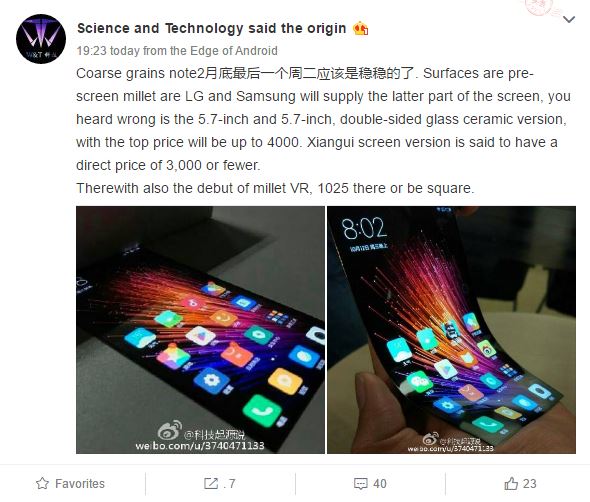 xiaomi mi note 2