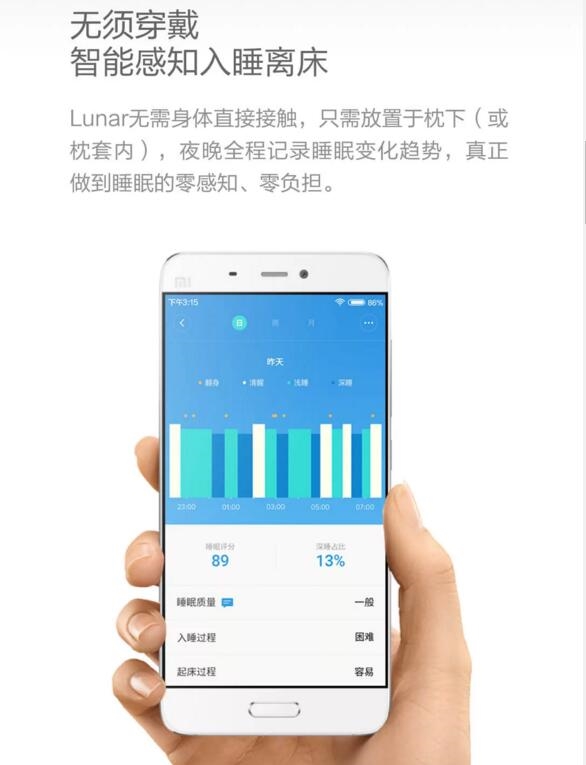 Lunar Smart Sleep Sensor