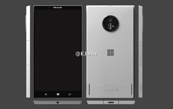 Microsoft Surface Phone renders