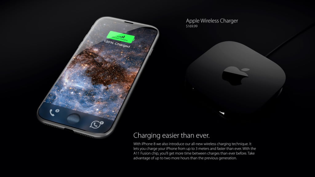 iPhone 8 concept - Charging
