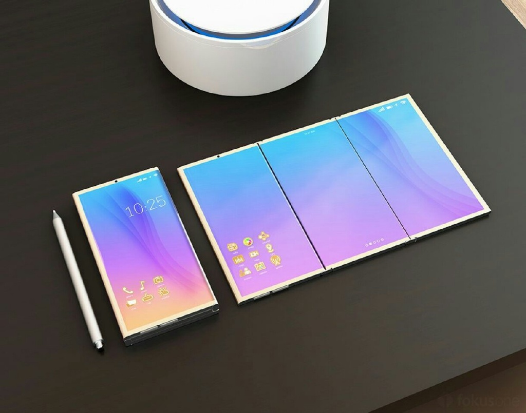 foldable display phone