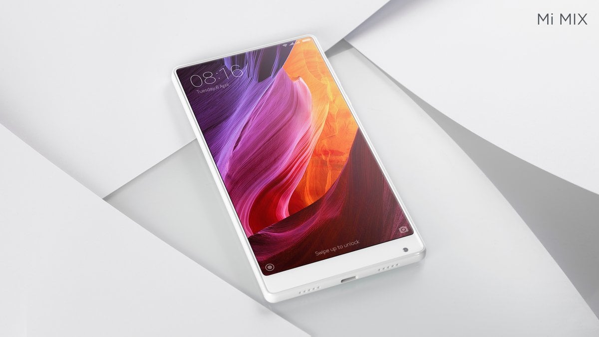 White Xiaomi Mi MIX