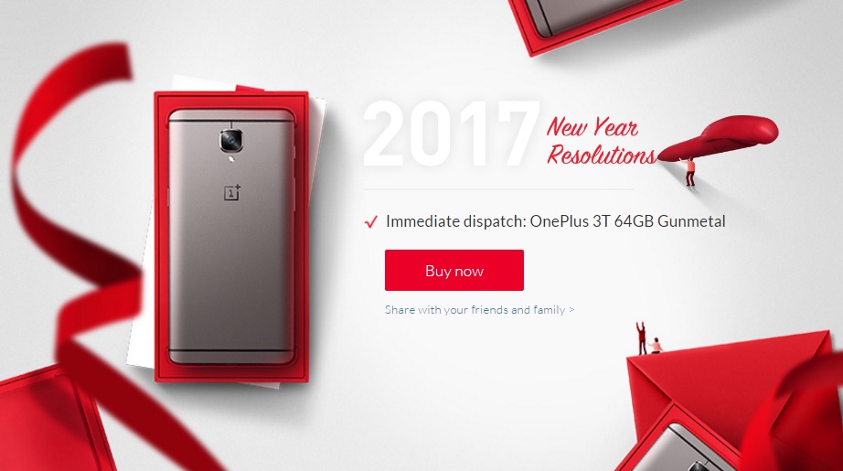 OnePlus 3T immediate shipping