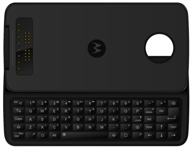 Physical QWERTY Keyboard Slider Moto Mod 