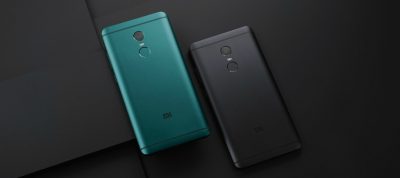 Redmi Note 4X green and black