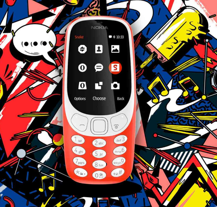 nokia 3310 red