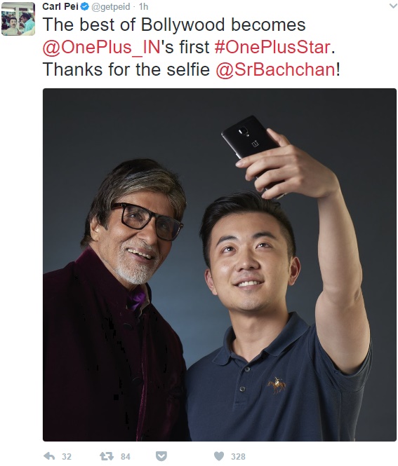 Amitabh Bachchan OnePlus