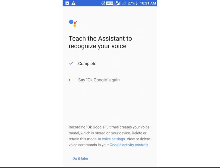 Google Assistant OnePlus 3 3