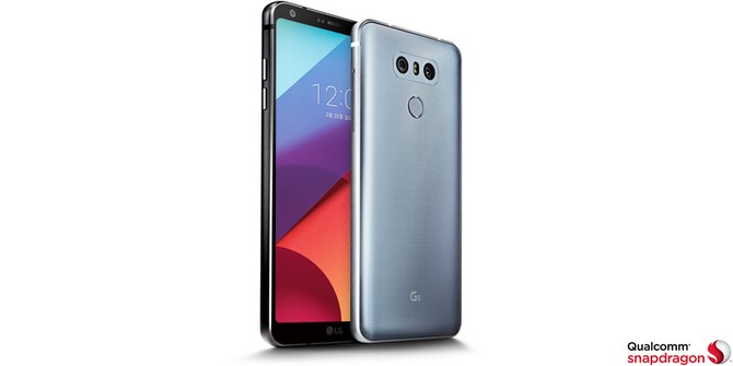 LG G6 Front back