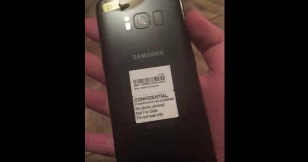 Samsung Galaxy S8 video leak