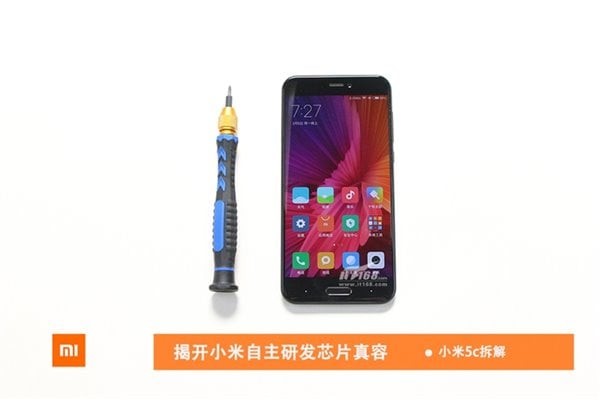 Xiaomi Mi 5C teardown