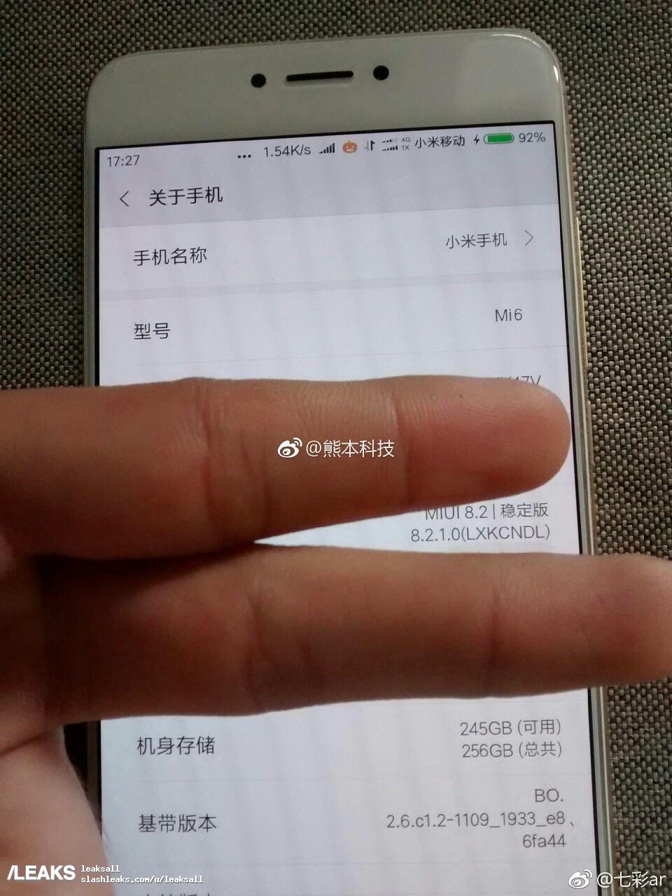 Xiaomi Mi 6 screenshot