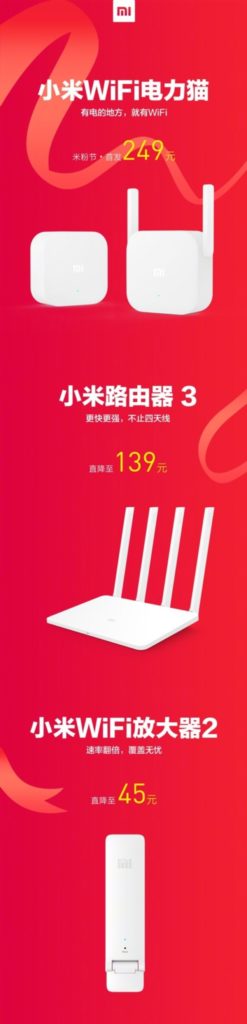 Save on Xiaomi Mi Routers and Amplifier During The Mi Fans Festival ...