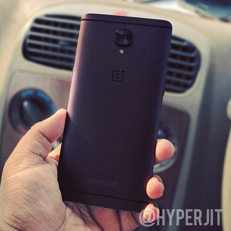 OnePlus 3T Colette Edition with Tiilted Camera