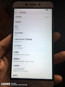 LeEco Le Max 3 Le X850