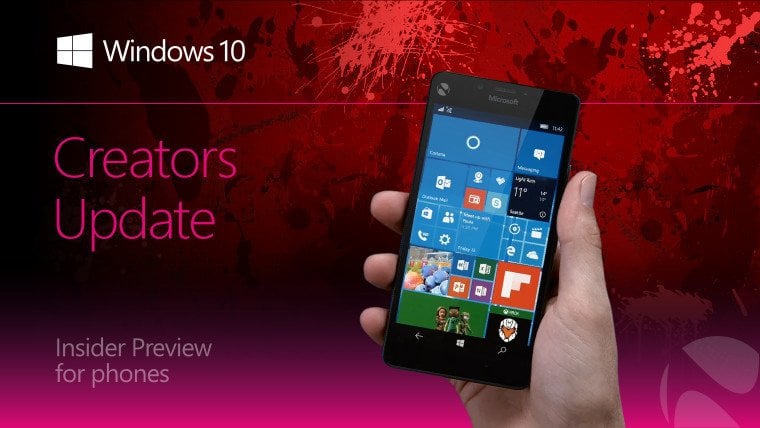 Windows 10 Moble Creators Update