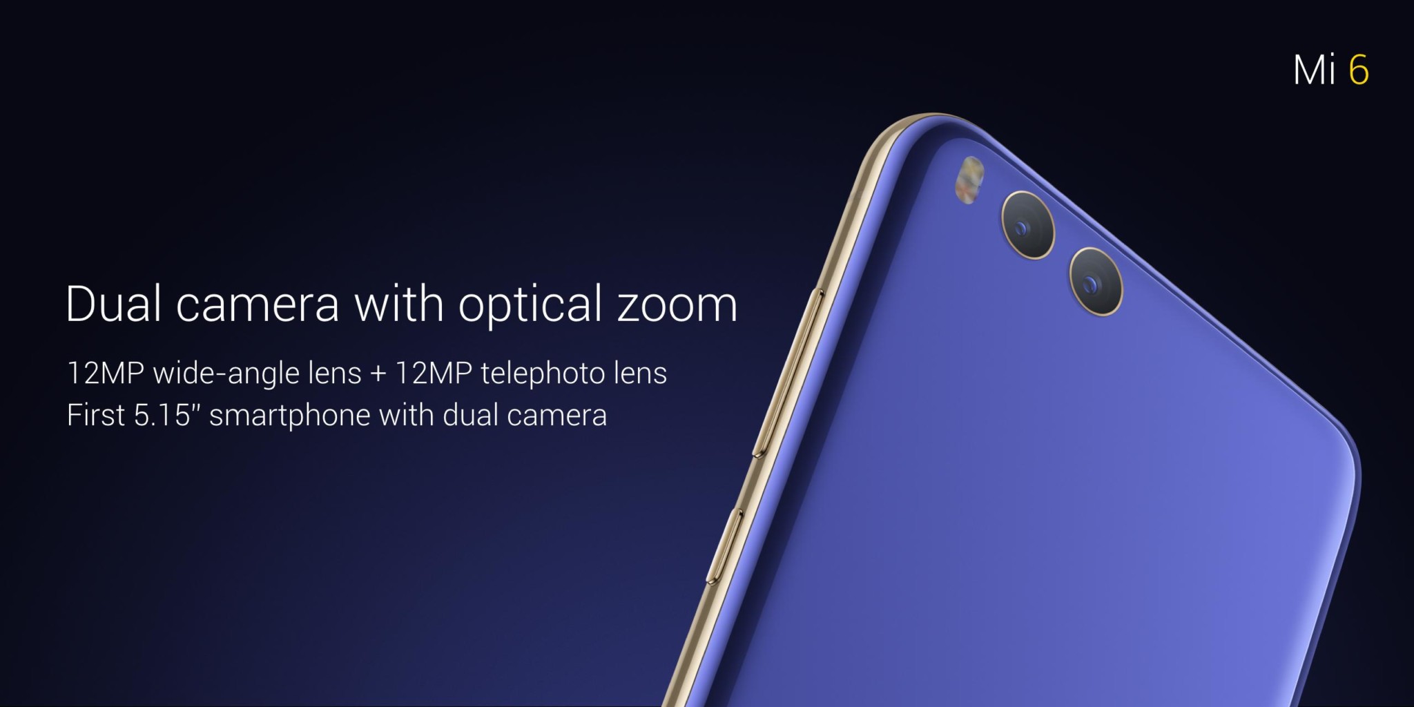 Xiaomi Mi 6 Dual Cameras