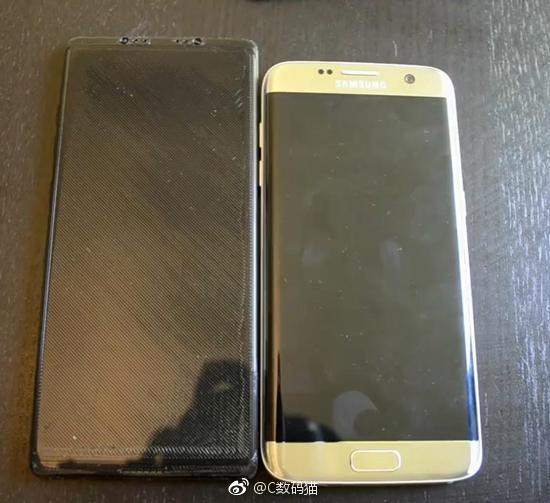 Galaxy Note 8 dummy and Galaxy S6 Edge Plus