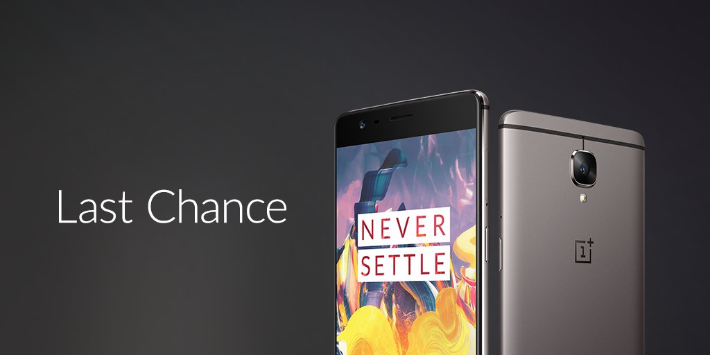 OnePlus 3T last chance