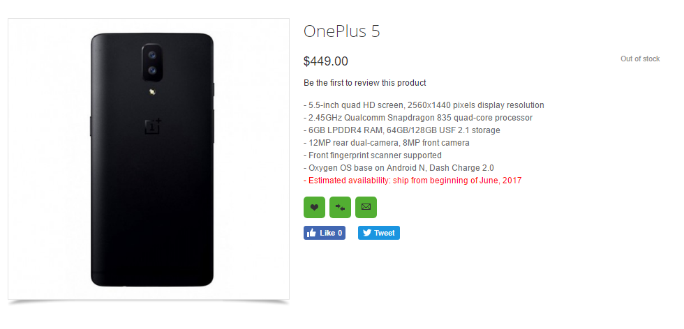 OnePlus 5 OppoMart