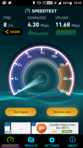 Router Speed Away