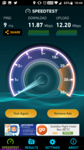 Extended Wi-Fi Network Speed