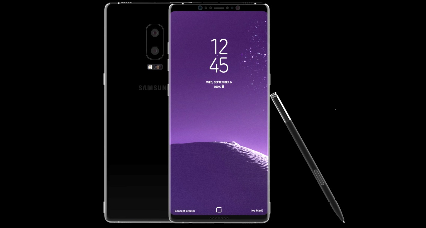 Realistic Samsung Galaxy Note 8 Renders Showcase Its Possible Looks