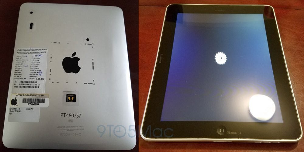 Alle slags systematisk fiber First-Gen Working Apple iPad Prototype Surfaces Showing How it All Began -  Gizmochina