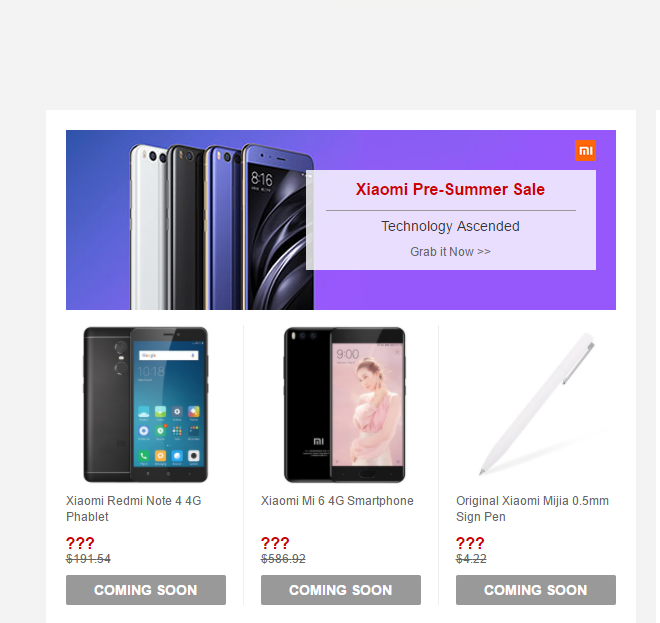 xiaomi deals on gearbest