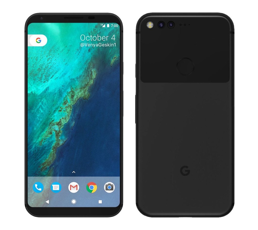 Google Pixel XL 2 render