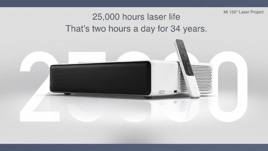 mijia laser projection tv