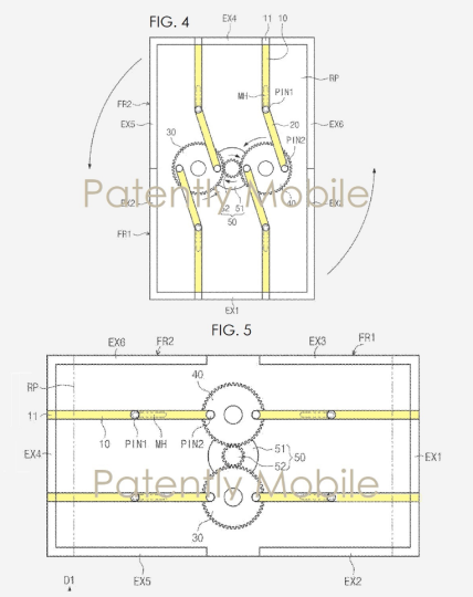 Samsung display patent