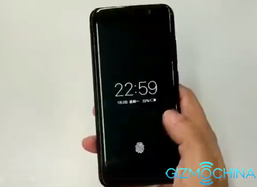 Vivo Prototype Fingerprint