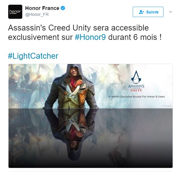 Europe Honor 9 Assassins's Creed Unity