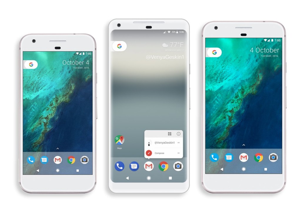 2017 Google Pixel XL vs Pixel vx Pixel XL