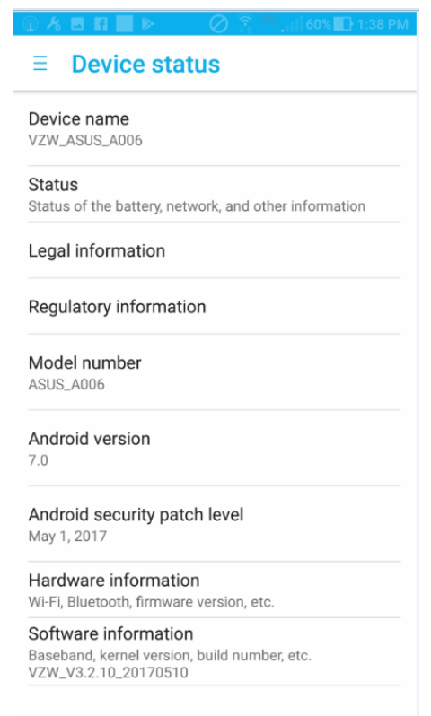 FCC ASUS ZenFone 4V Leak