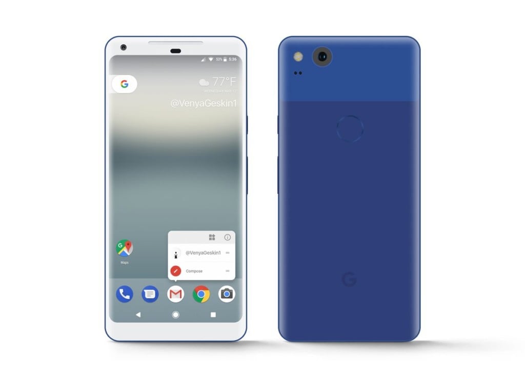 Google Pixel XL 2 Really Blue