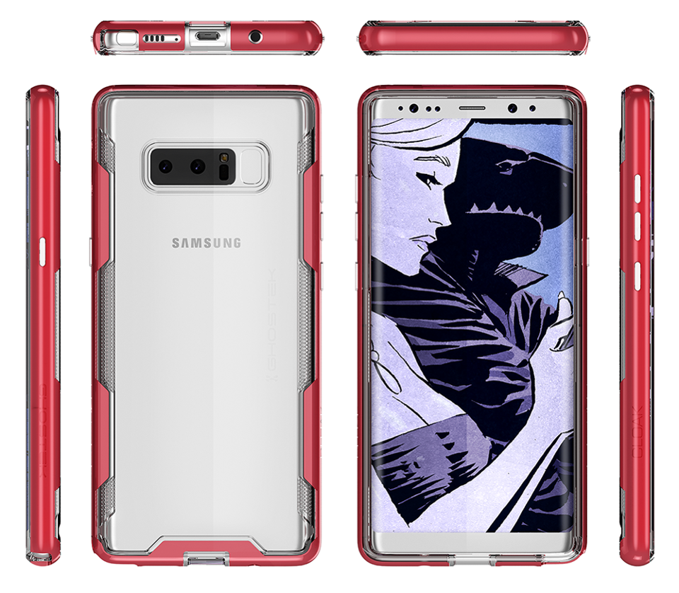 Samsung Galaxy Note 8 Ghostek Render