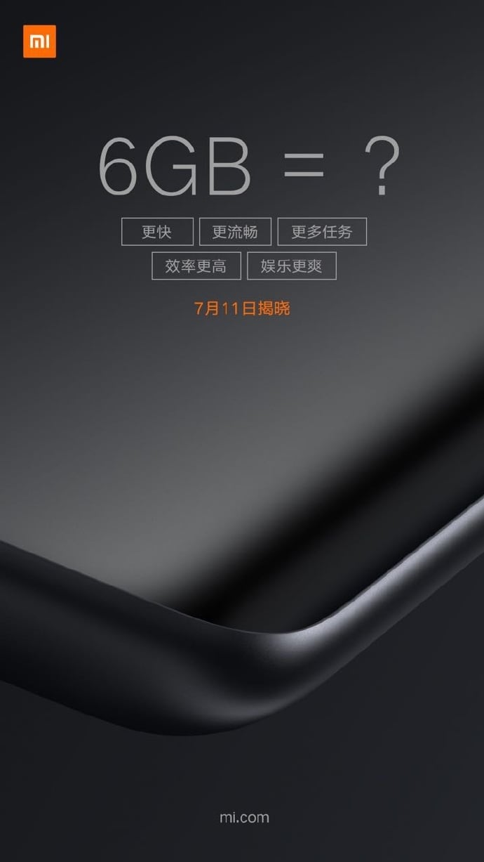 Xiaomi Mi 6 Plus 6GB RAM
