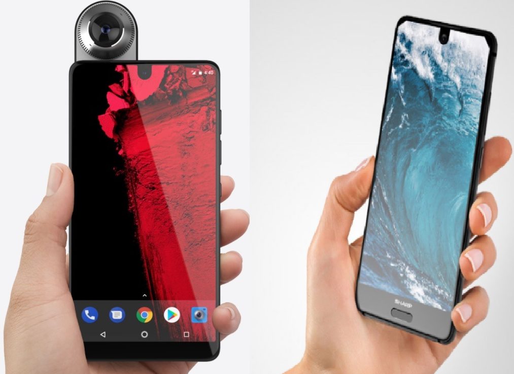 Andy Rubin Mentions The Sharp Aquos S2’s Striking Resemblance To The Essential Phone, Reveals New Modules Essential Phone Vs Sharp Aquos S2