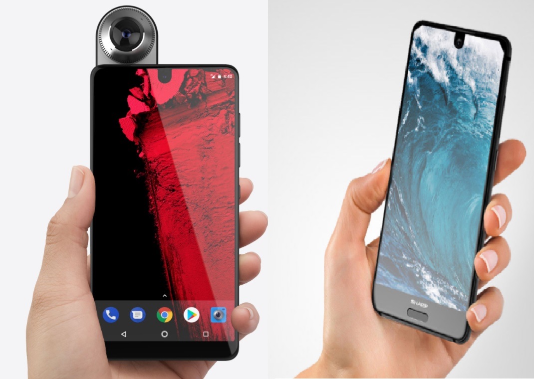 Andy Rubin Mentions The Sharp Aquos S2 S Striking Resemblance To The Essential Phone Reveals New Modules Gizmochina